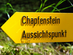 Wegweiser Chapfensee, Mels