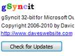 gSyncit - Synchronisation Outlook und Gmail