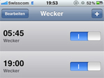 Wecker - iPhone