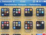 Apple iOS 4.3 - Home